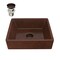 Anzzi Attica 19" Handmade Vessel Sink in Hammered Antique Copper BS-009 - alternate 1